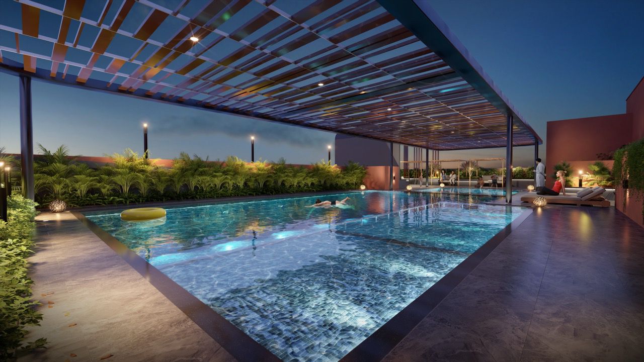 Heart of Harmony swimming pool